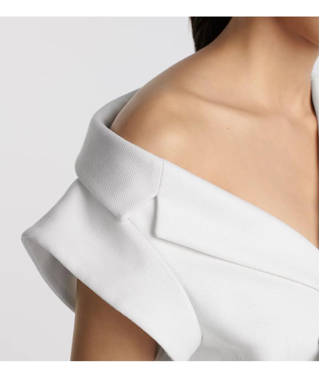 CHRISTIAN DIOR Белый шерстяной костюм с брюками, фото 7