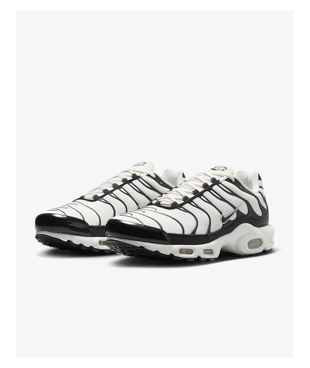 NIKE Белые текстильные низкие кроссовки / кеды, фото 2