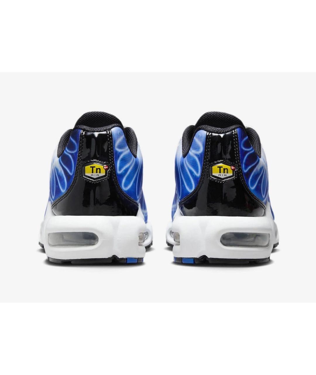 NIKE Синие текстильные низкие кроссовки / кеды, фото 4