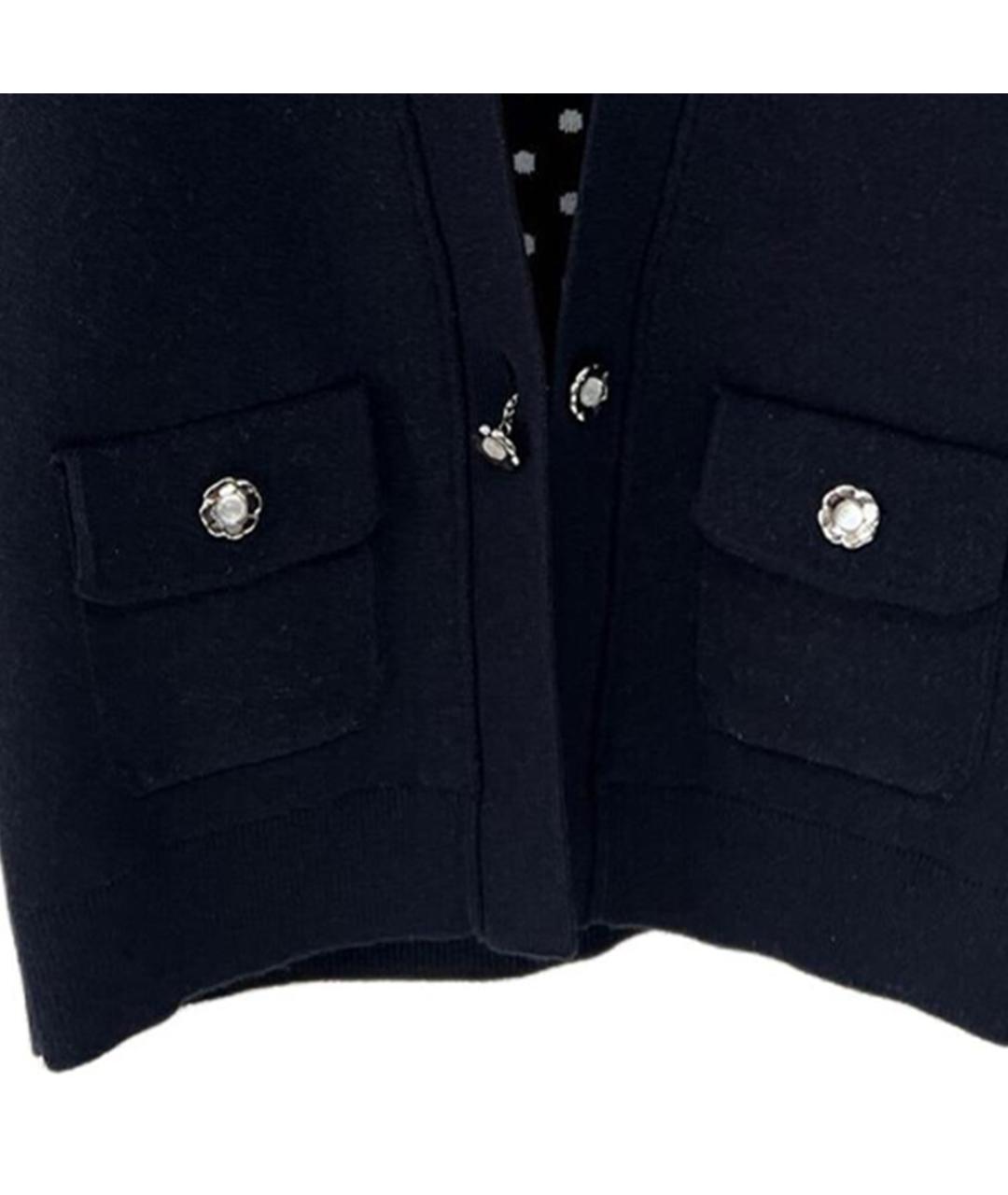 CHANEL Темно-синяя жилетка, фото 5