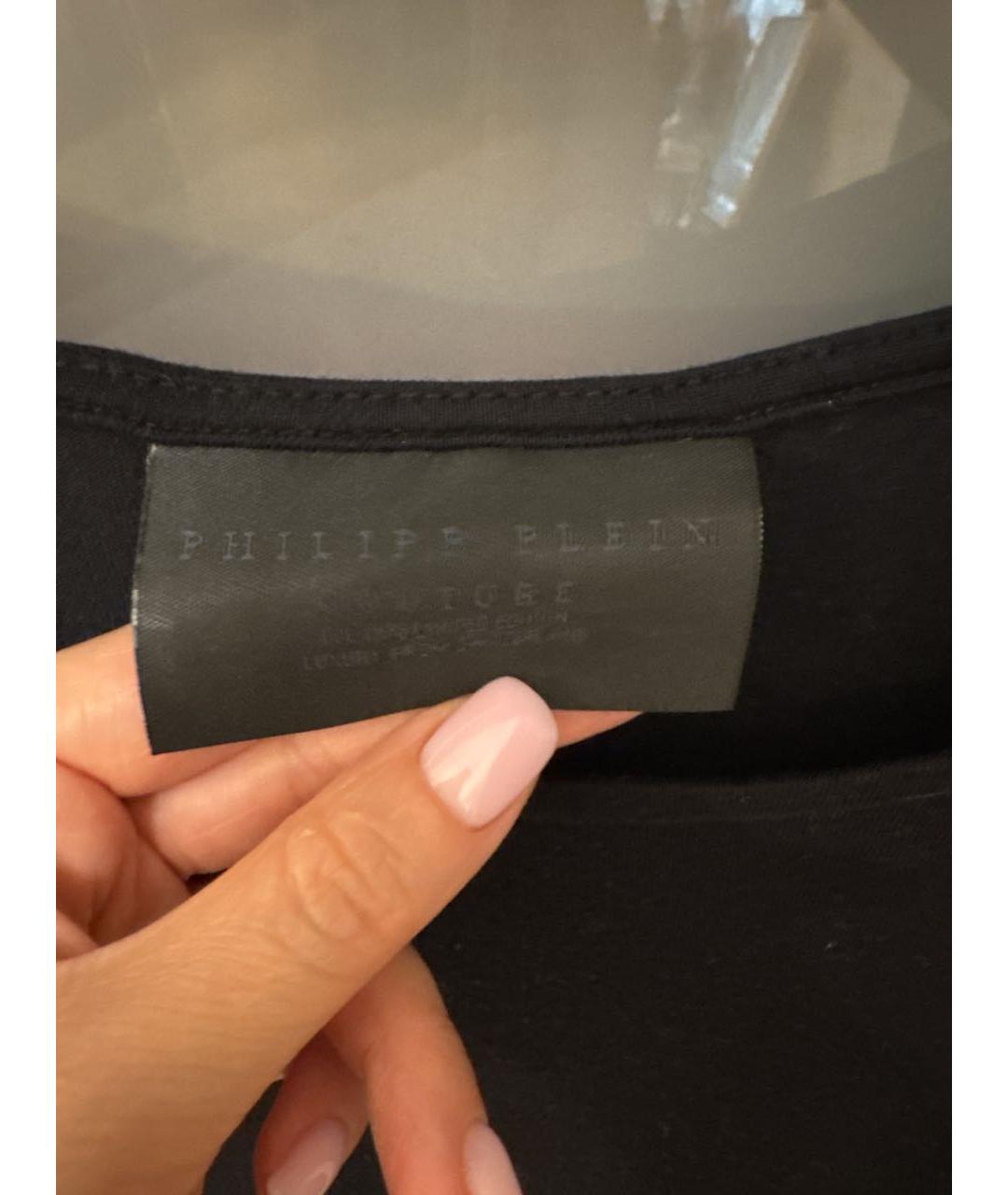 PHILIPP PLEIN Черная блузы, фото 3