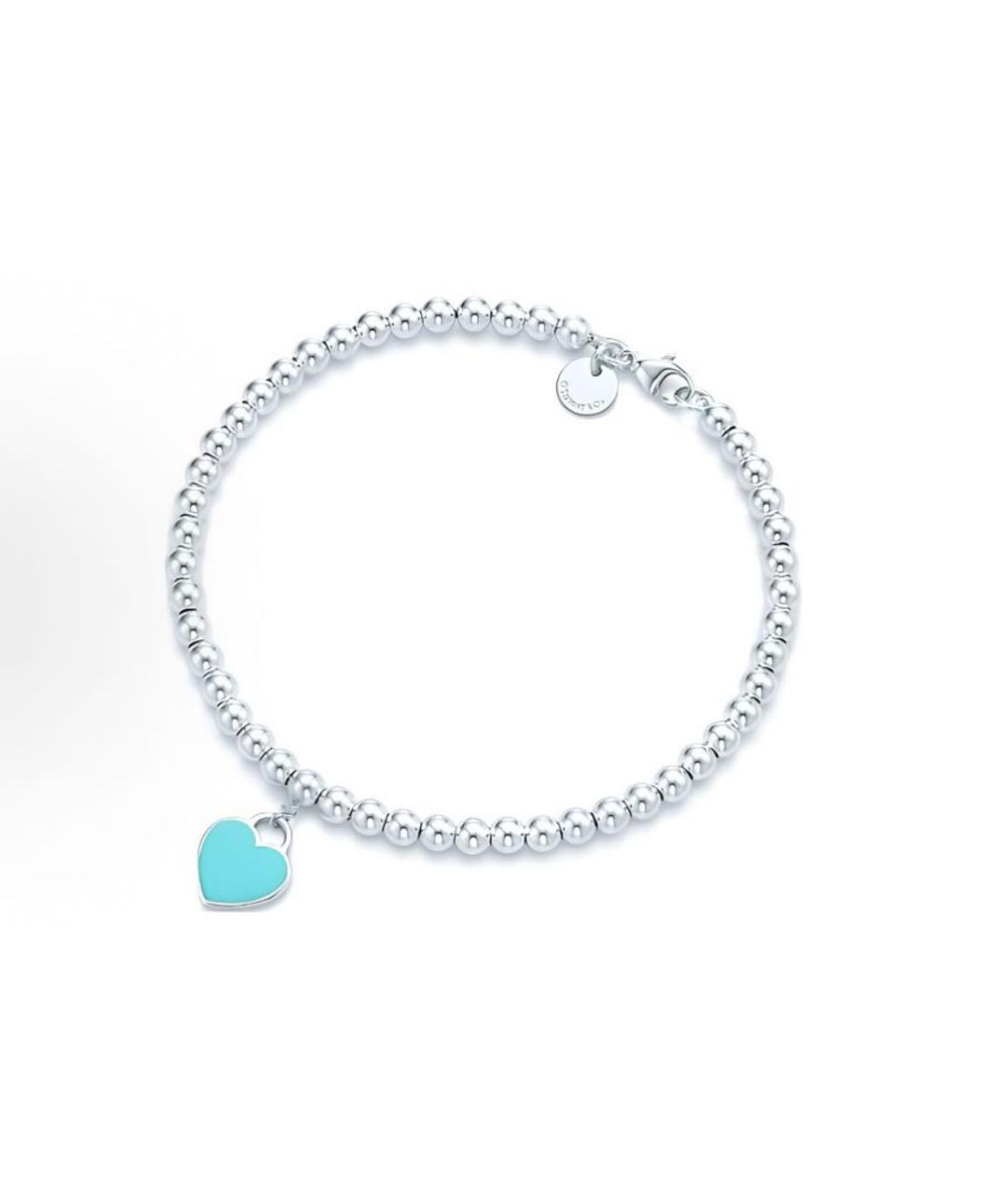 TIFFANY&CO Серебрянный серебряный браслет, фото 6
