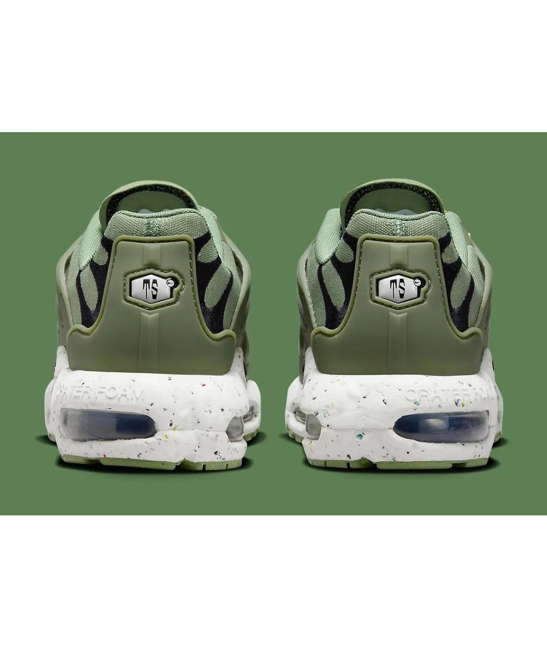 NIKE Хаки текстильные кроссовки, фото 4