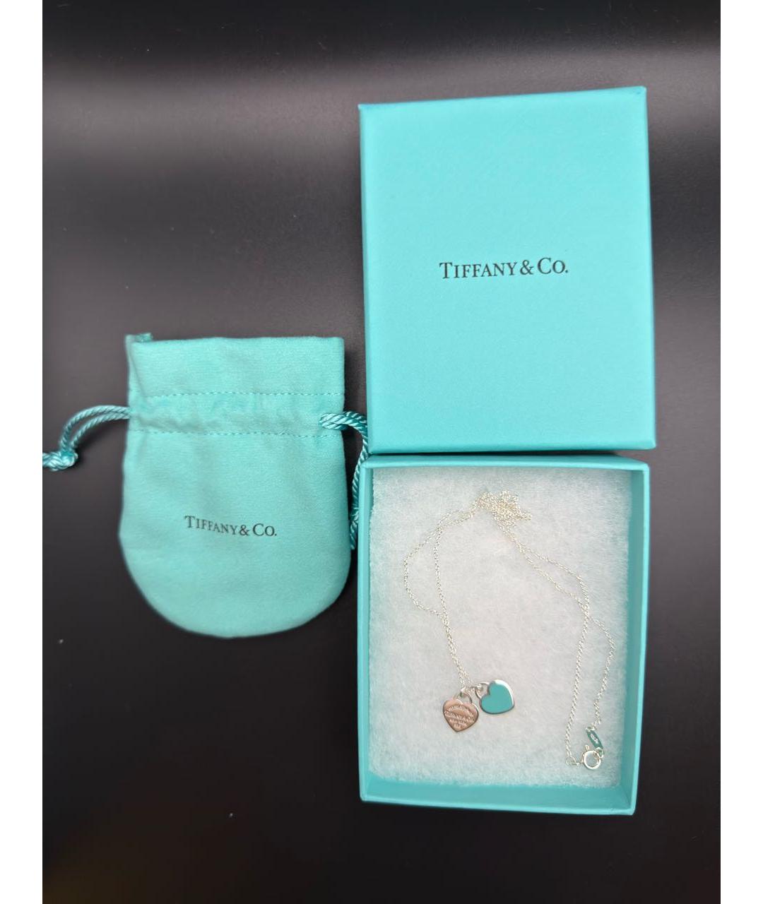 TIFFANY&CO Серебряная серебряная подвеска, фото 4