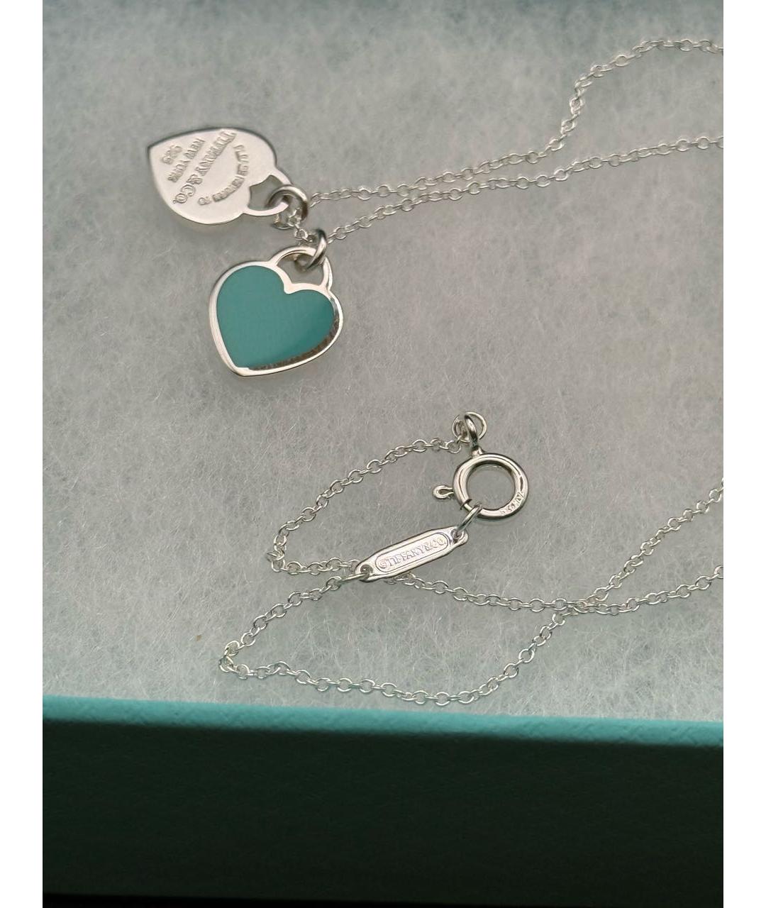 TIFFANY&CO Серебряная серебряная подвеска, фото 3