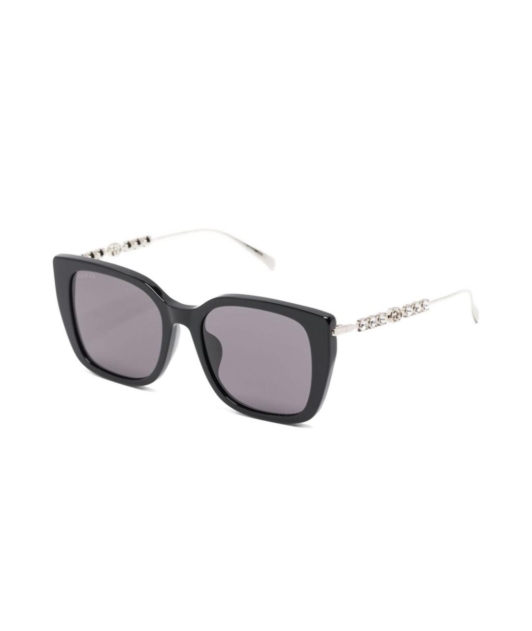 GUCCI Черные солнцезащитные очки, фото 1