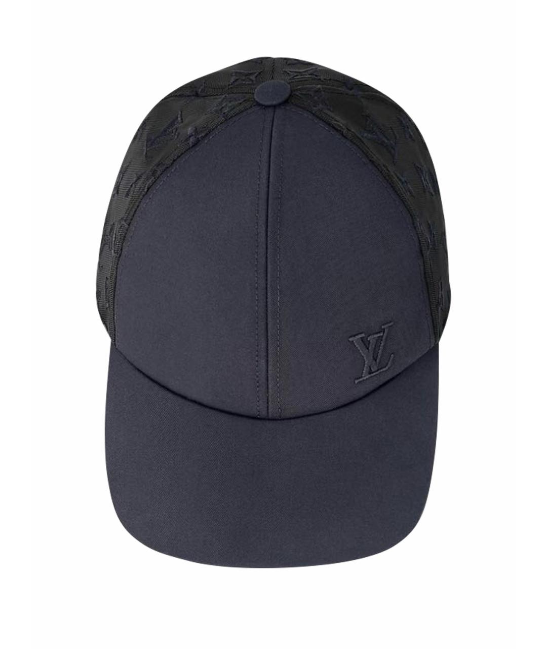 LOUIS VUITTON Черная хлопковая кепка/бейсболка, фото 1