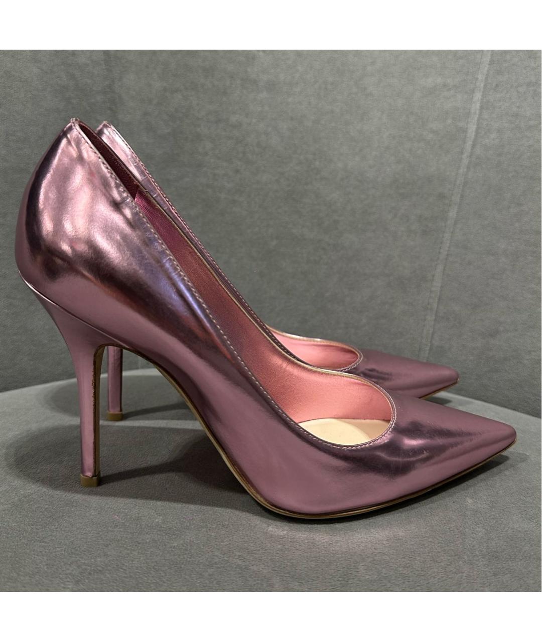 CHRISTIAN DIOR Розовые кожаные туфли, фото 7