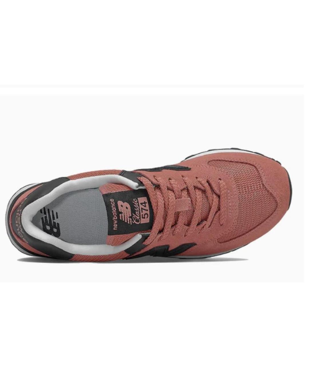 NEW BALANCE Коричневые замшевые кроссовки, фото 2