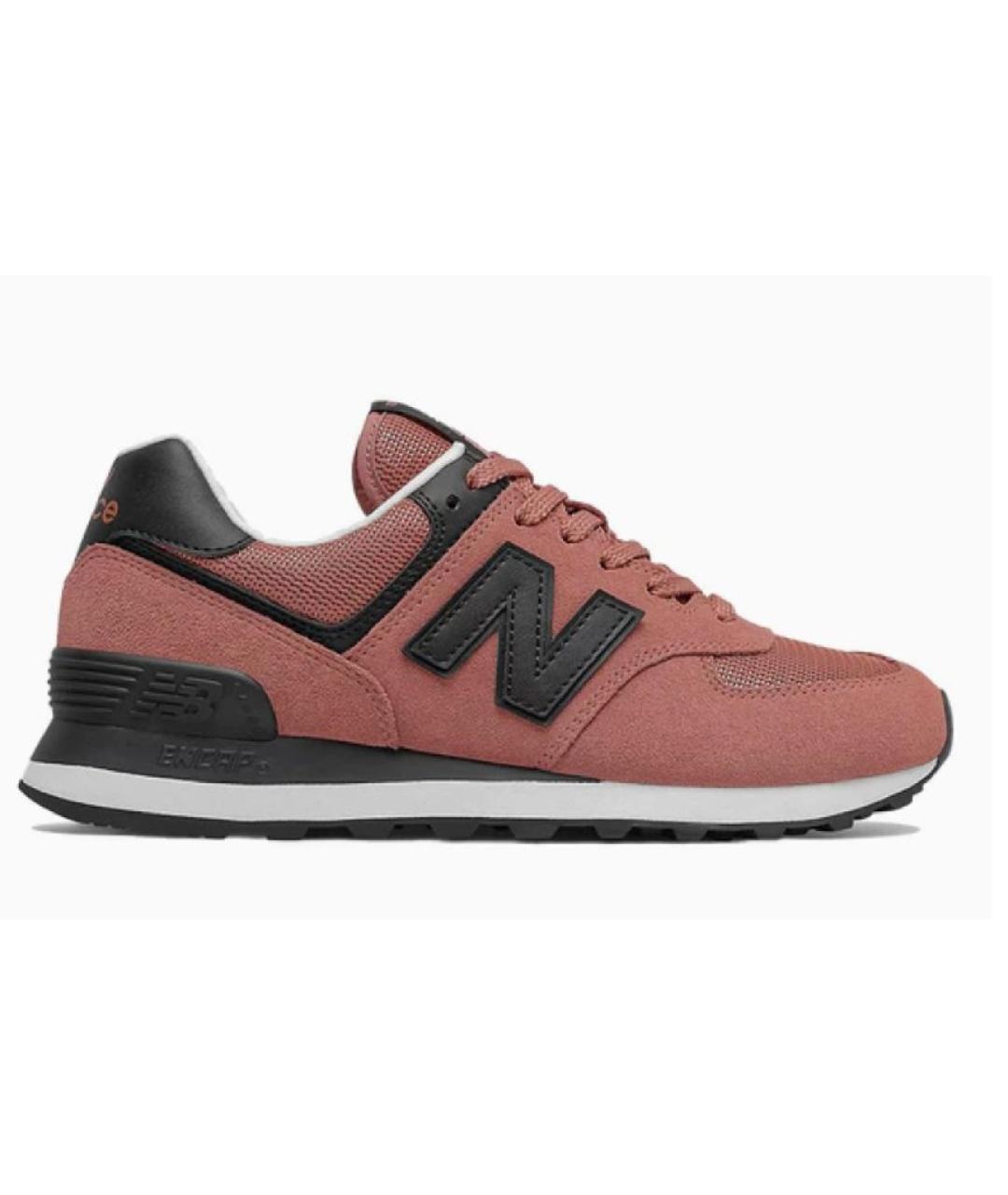 NEW BALANCE Коричневые замшевые кроссовки, фото 5