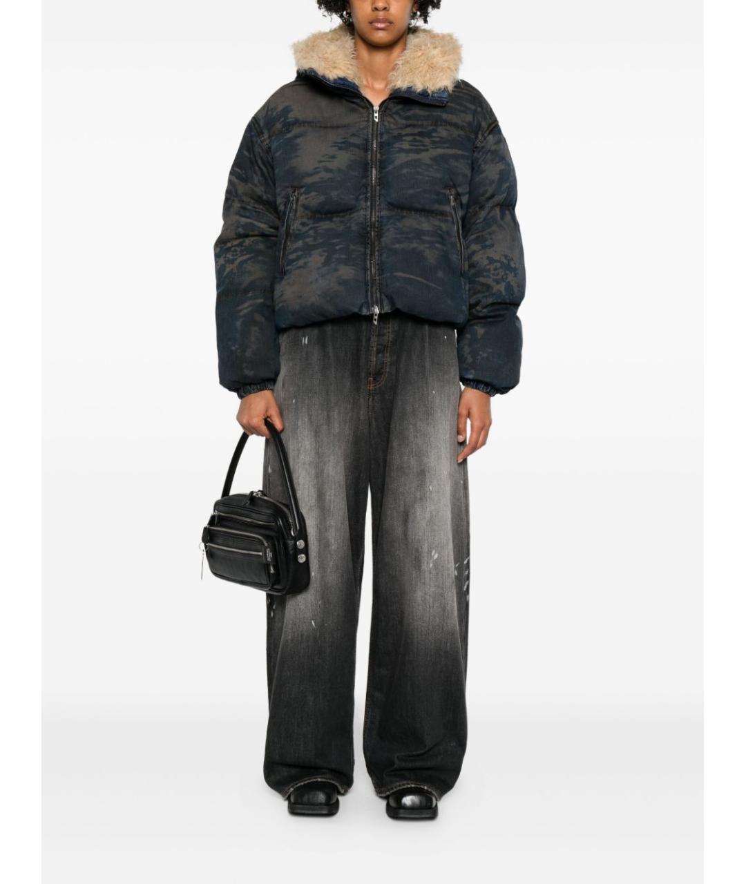 ACNE STUDIOS Черные хлопковые прямые джинсы, фото 5