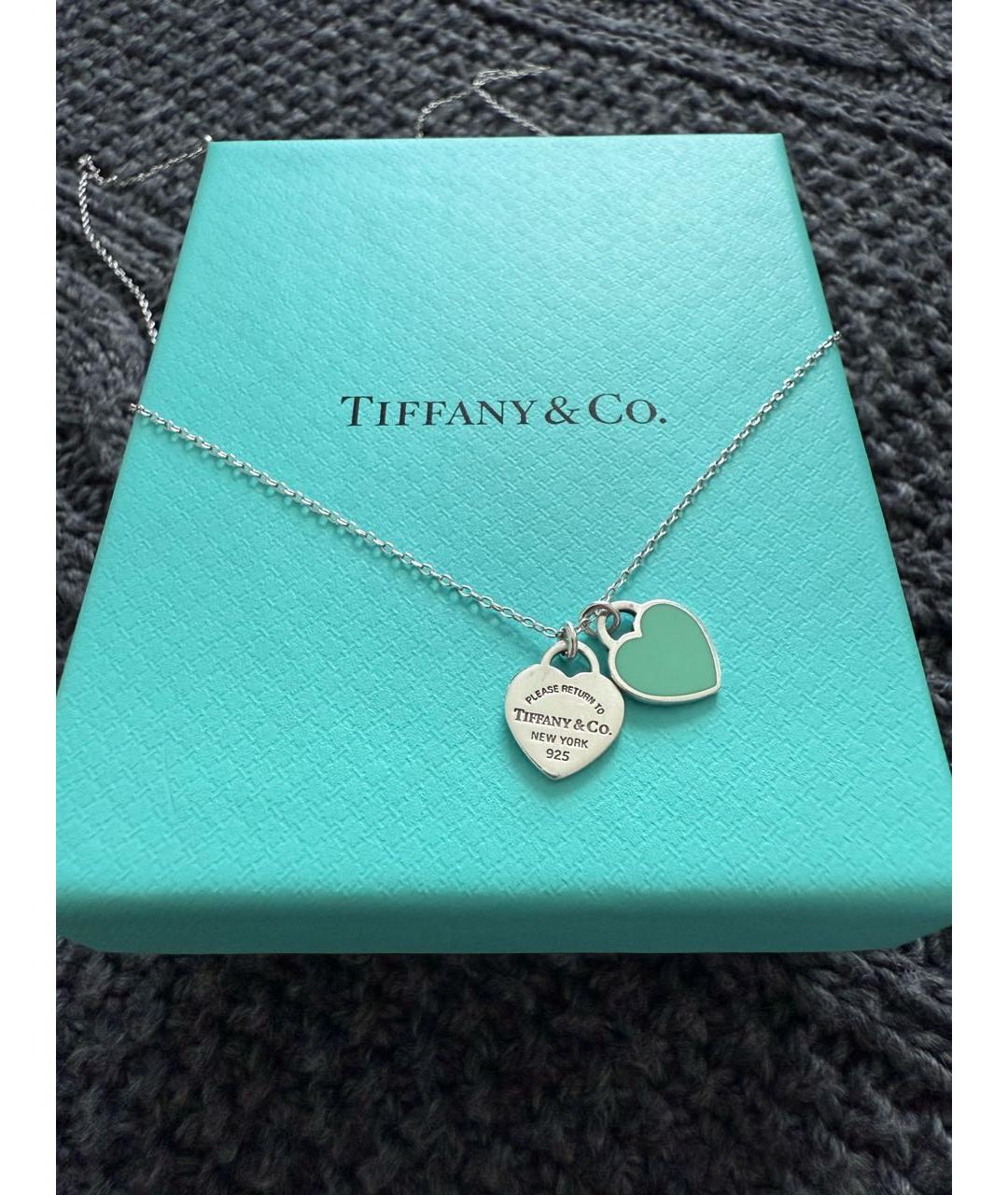 TIFFANY&CO Серебряная серебряная подвеска, фото 2