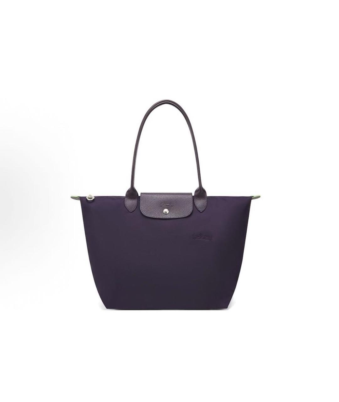 LONGCHAMP Фиолетовая сумка тоут, фото 4