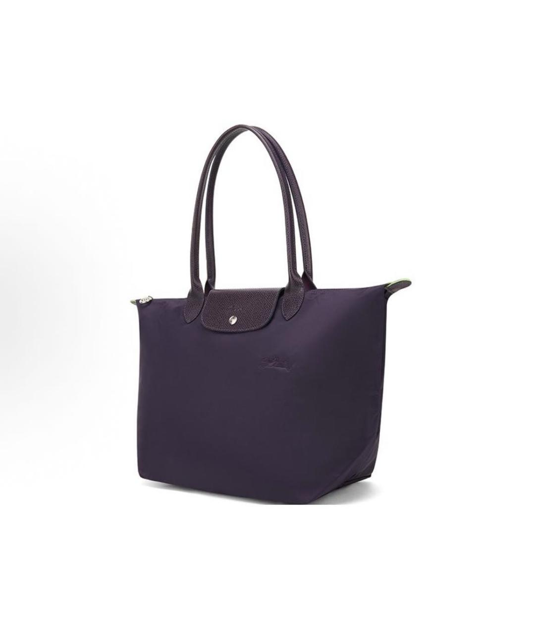 LONGCHAMP Фиолетовая сумка тоут, фото 3