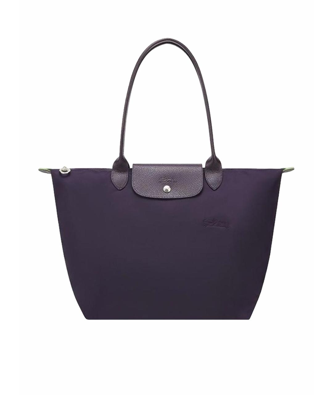 LONGCHAMP Фиолетовая сумка тоут, фото 1