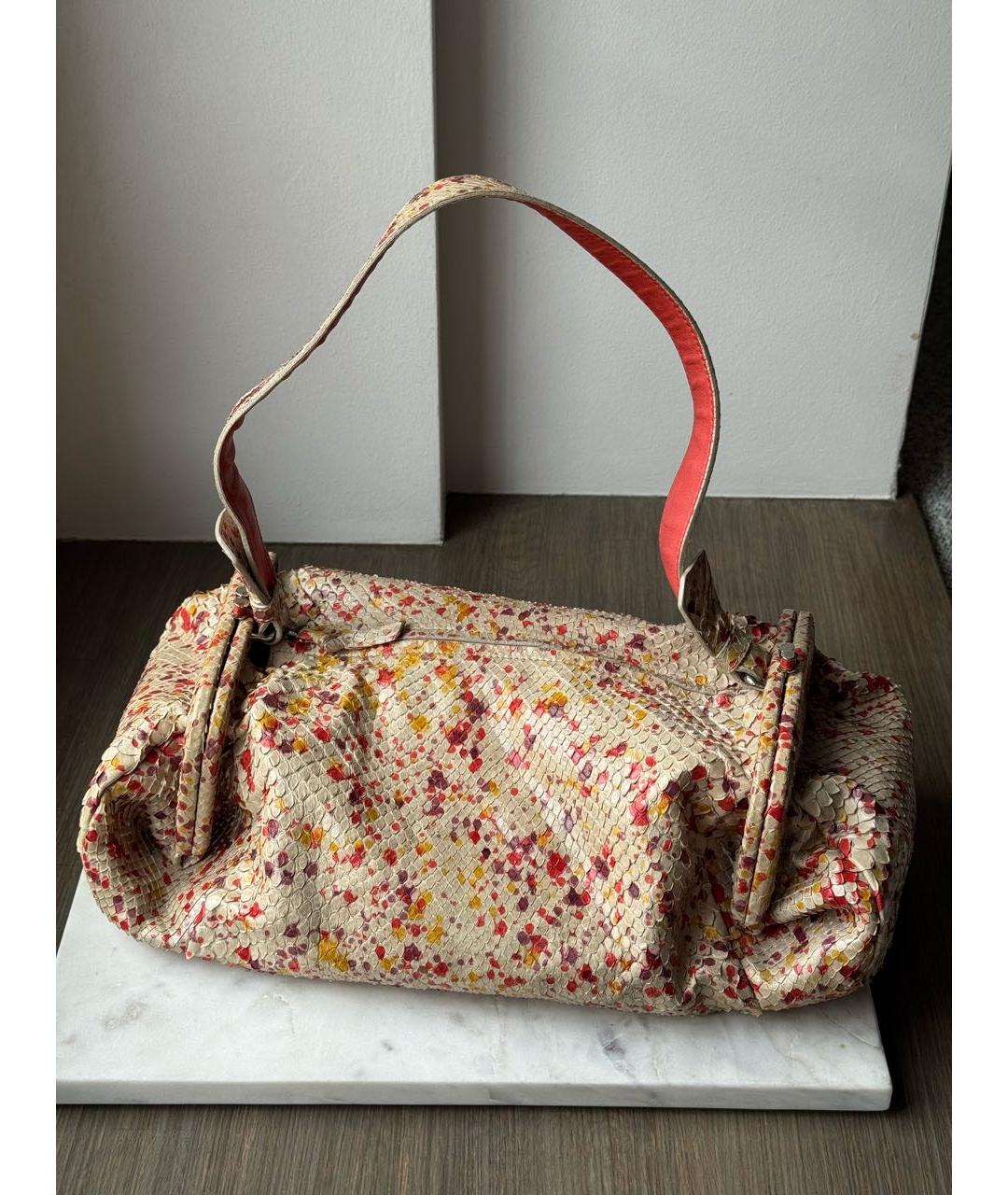 BOTTEGA VENETA Мульти сумка через плечо из экзотической кожи, фото 2