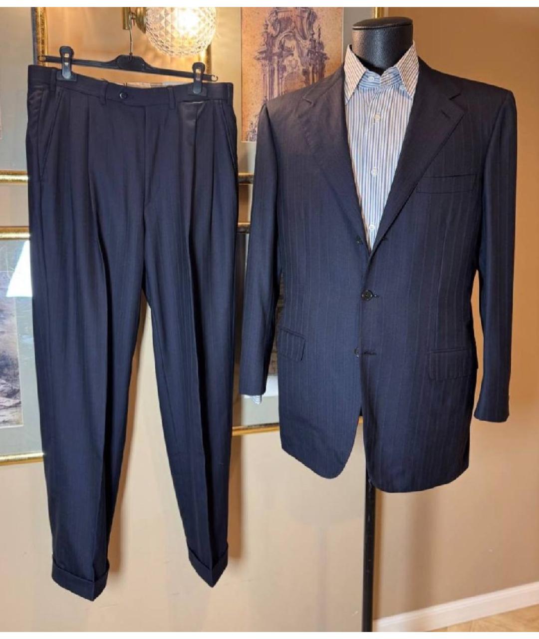 BRIONI Темно-синий классический костюм, фото 9