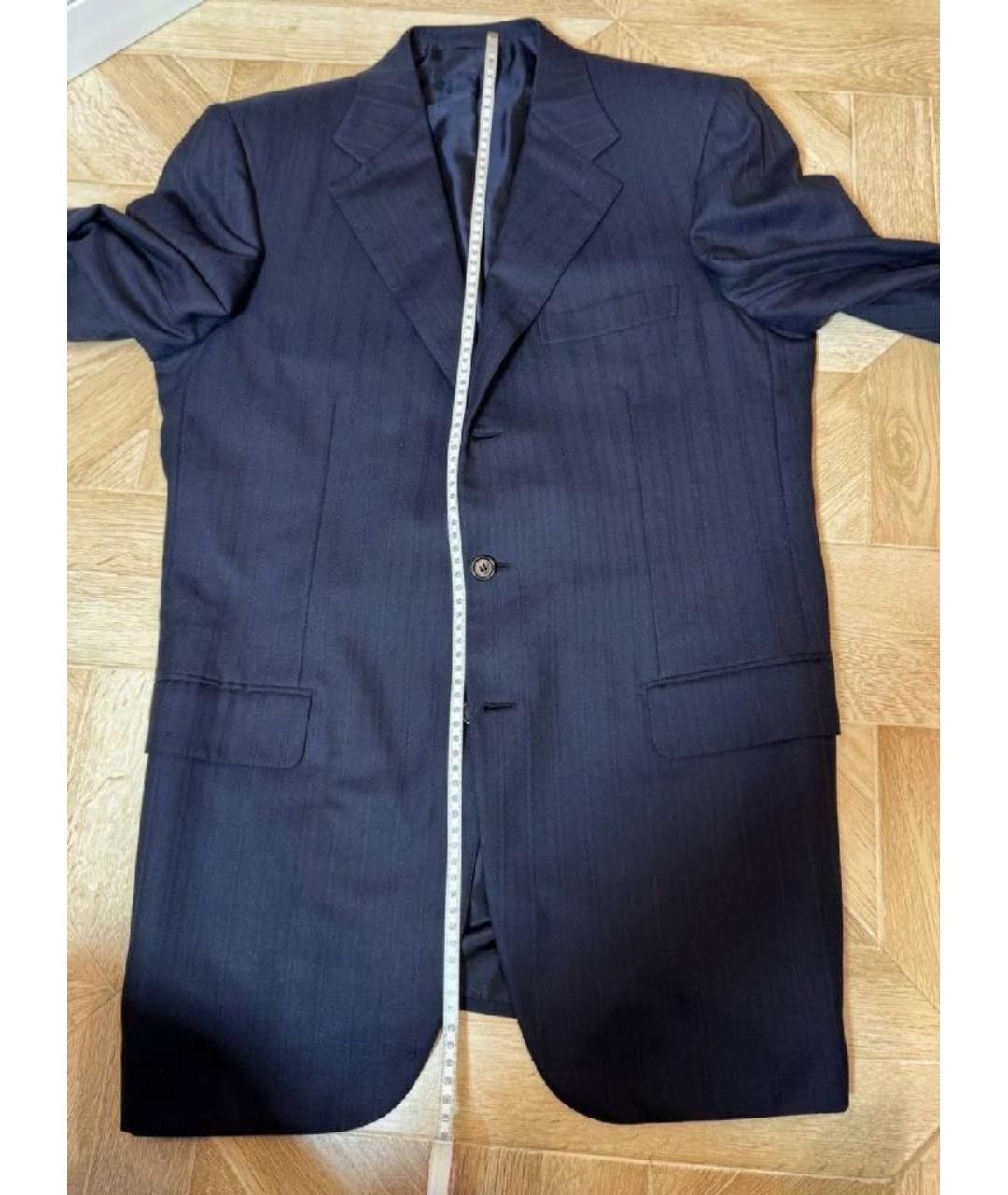 BRIONI Темно-синий классический костюм, фото 7