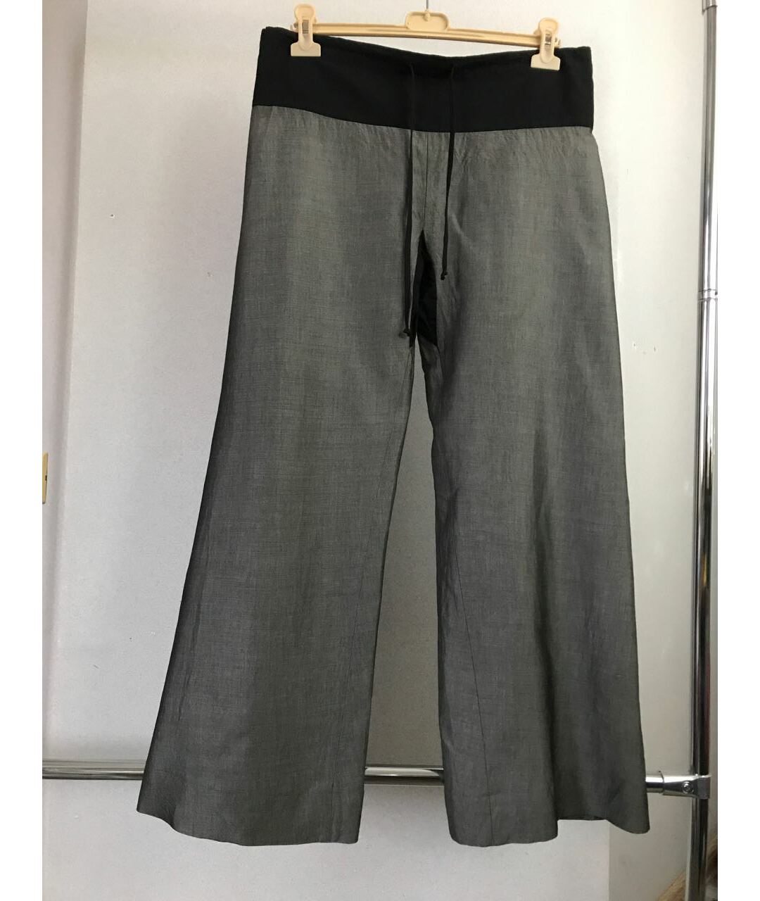 VIVIENNE WESTWOOD Серые вискозные прямые брюки, фото 6