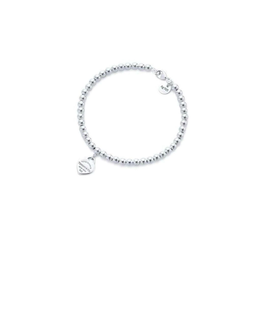 TIFFANY&CO Бирюзовый серебряный браслет, фото 2