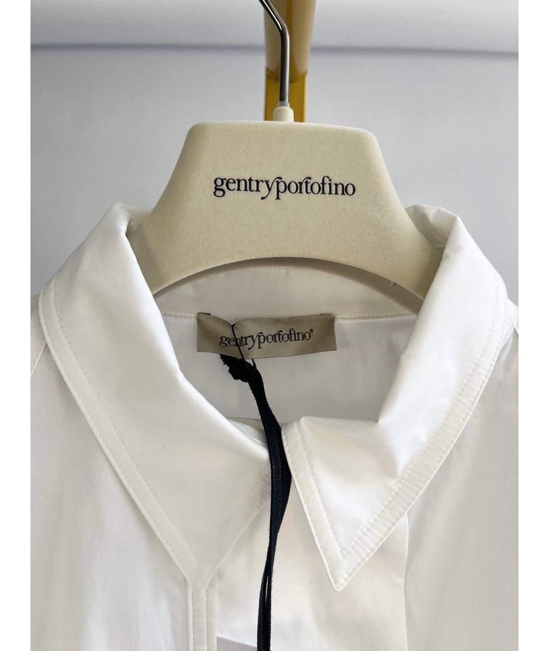 GENTRY PORTOFINO Белая рубашка, фото 3