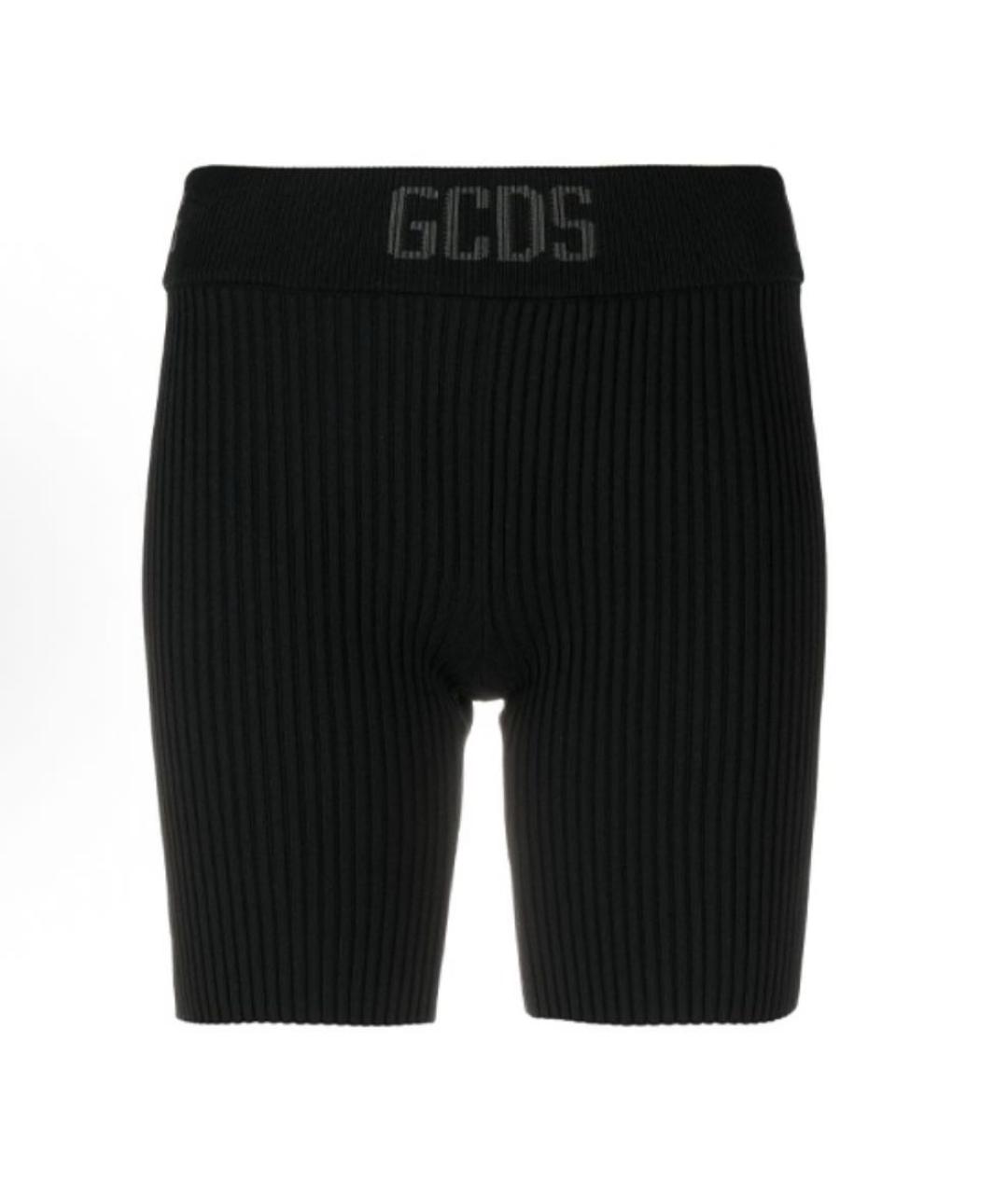 GCDS Черные полиамидовые спортивные брюки и шорты, фото 5