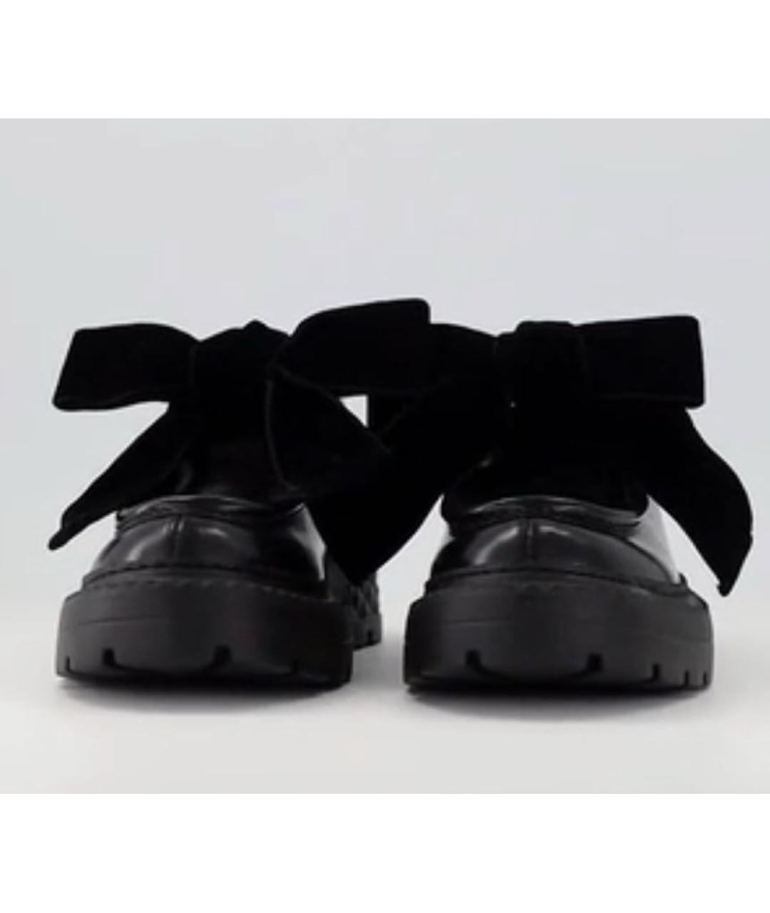 JIMMY CHOO Черные кожаные лоферы, фото 6