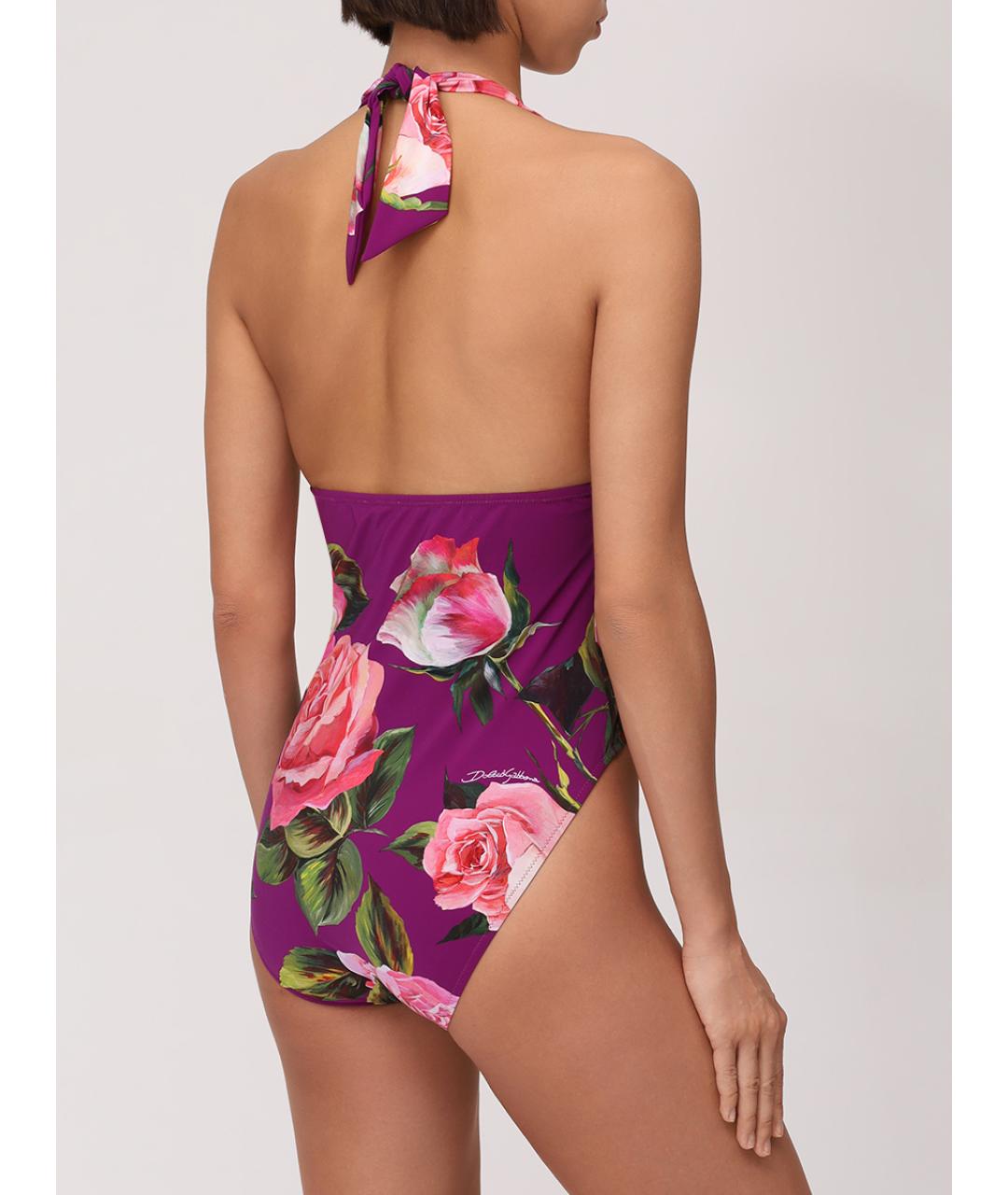 DOLCE&GABBANA Розовый купальник, фото 3