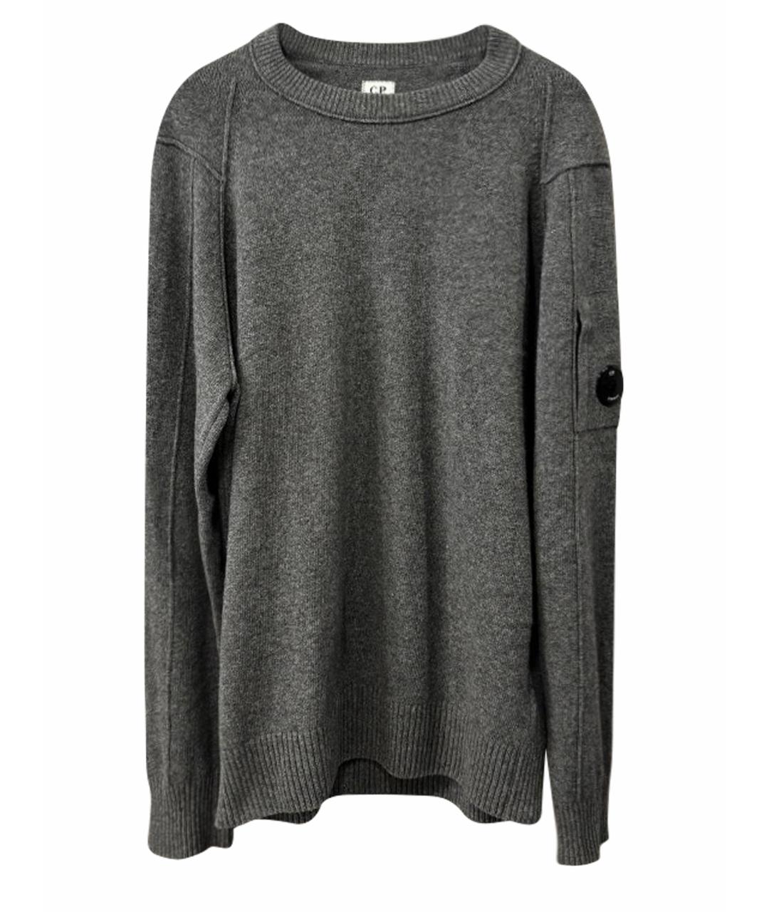 CP COMPANY Серый шерстяной джемпер / свитер, фото 1