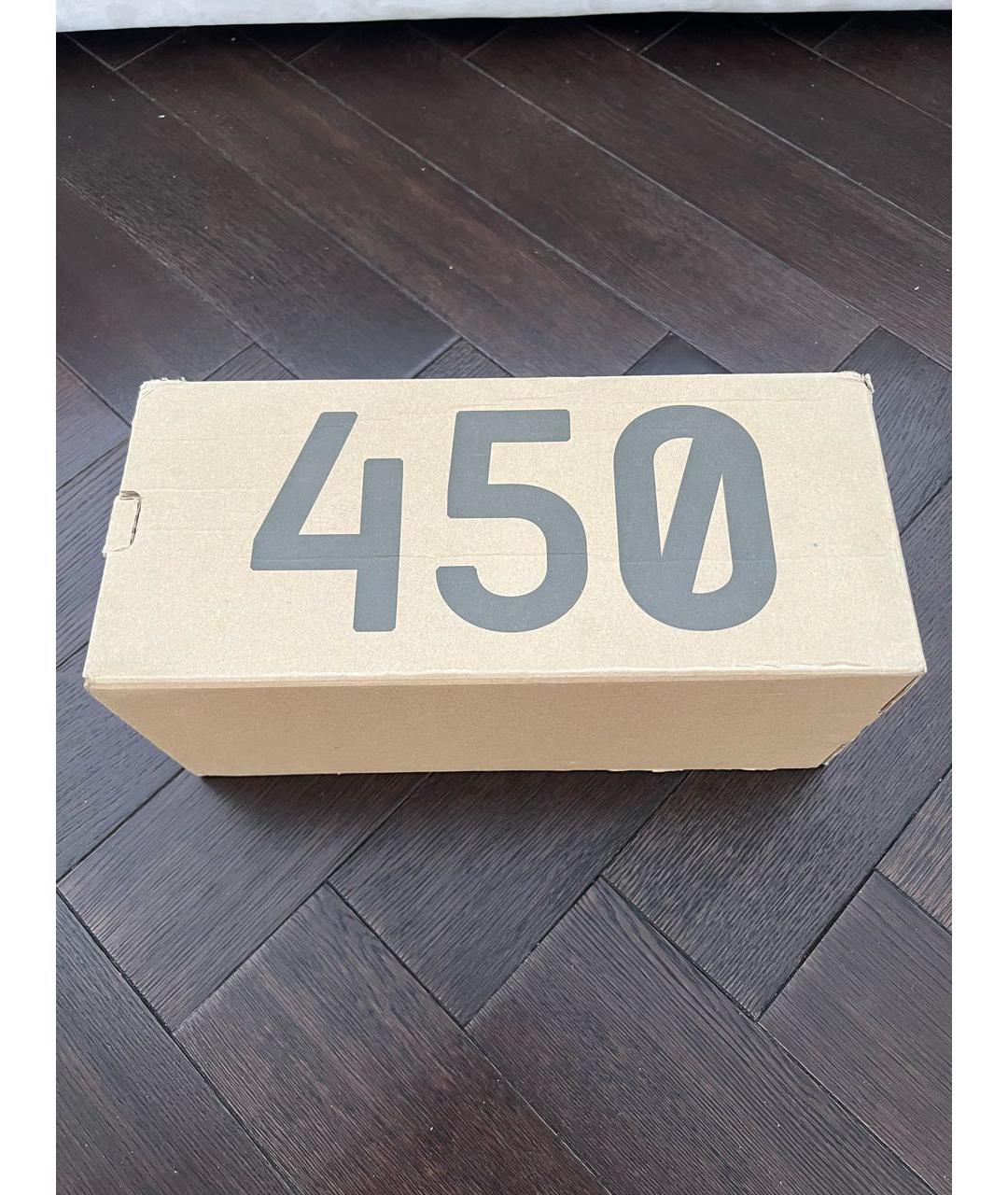 ADIDAS YEEZY Антрацитовые низкие кроссовки / кеды, фото 5