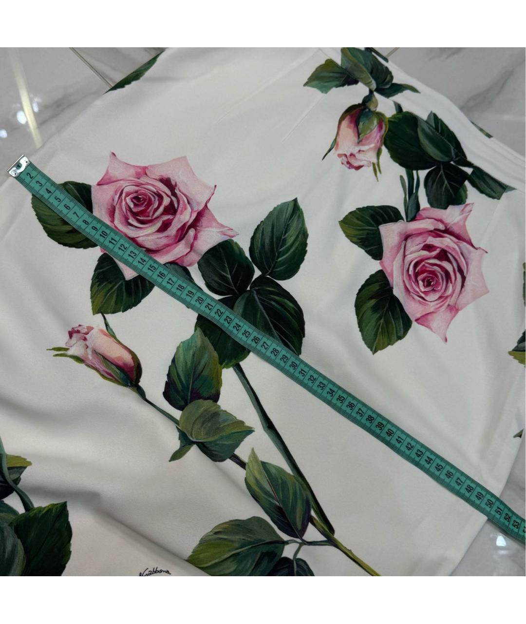 DOLCE&GABBANA Белый костюм с юбками, фото 8