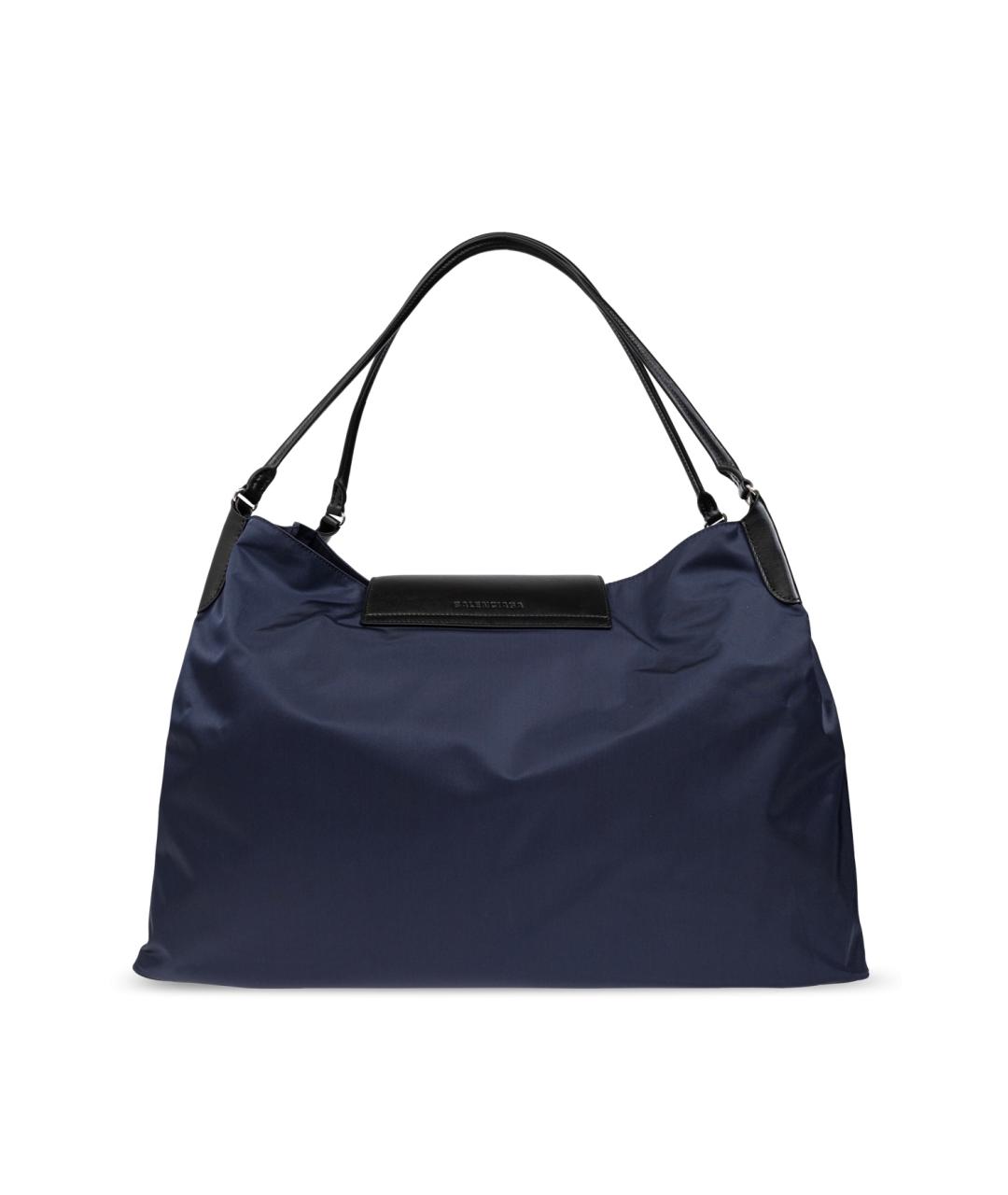 BALENCIAGA Темно-синяя дорожная/спортивная сумка, фото 3