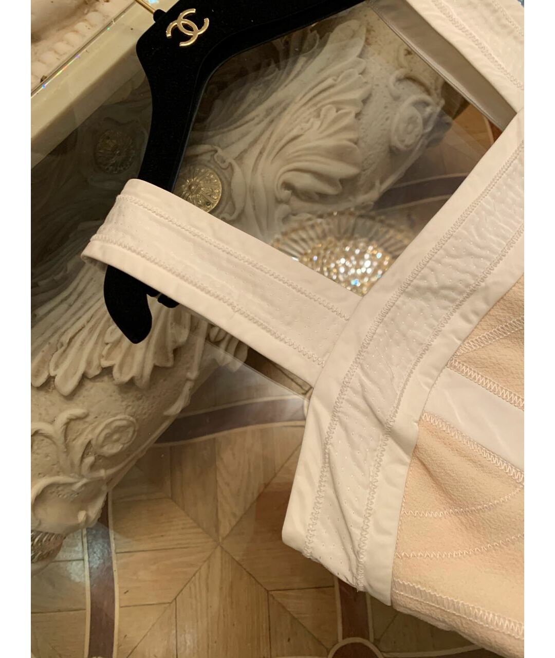 LOUIS VUITTON Бежевое повседневное платье, фото 2