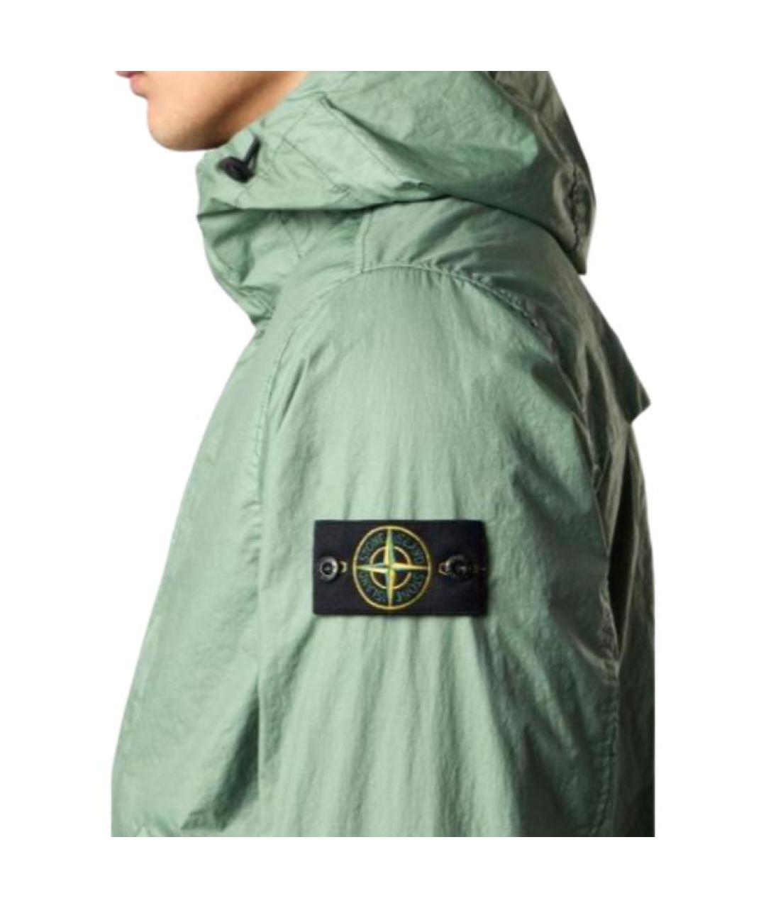 STONE ISLAND Зеленая куртка, фото 3