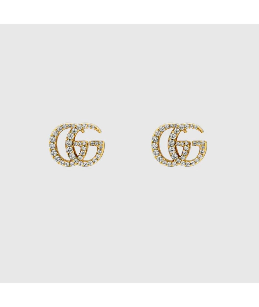 GUCCI Золотые серьги, фото 3