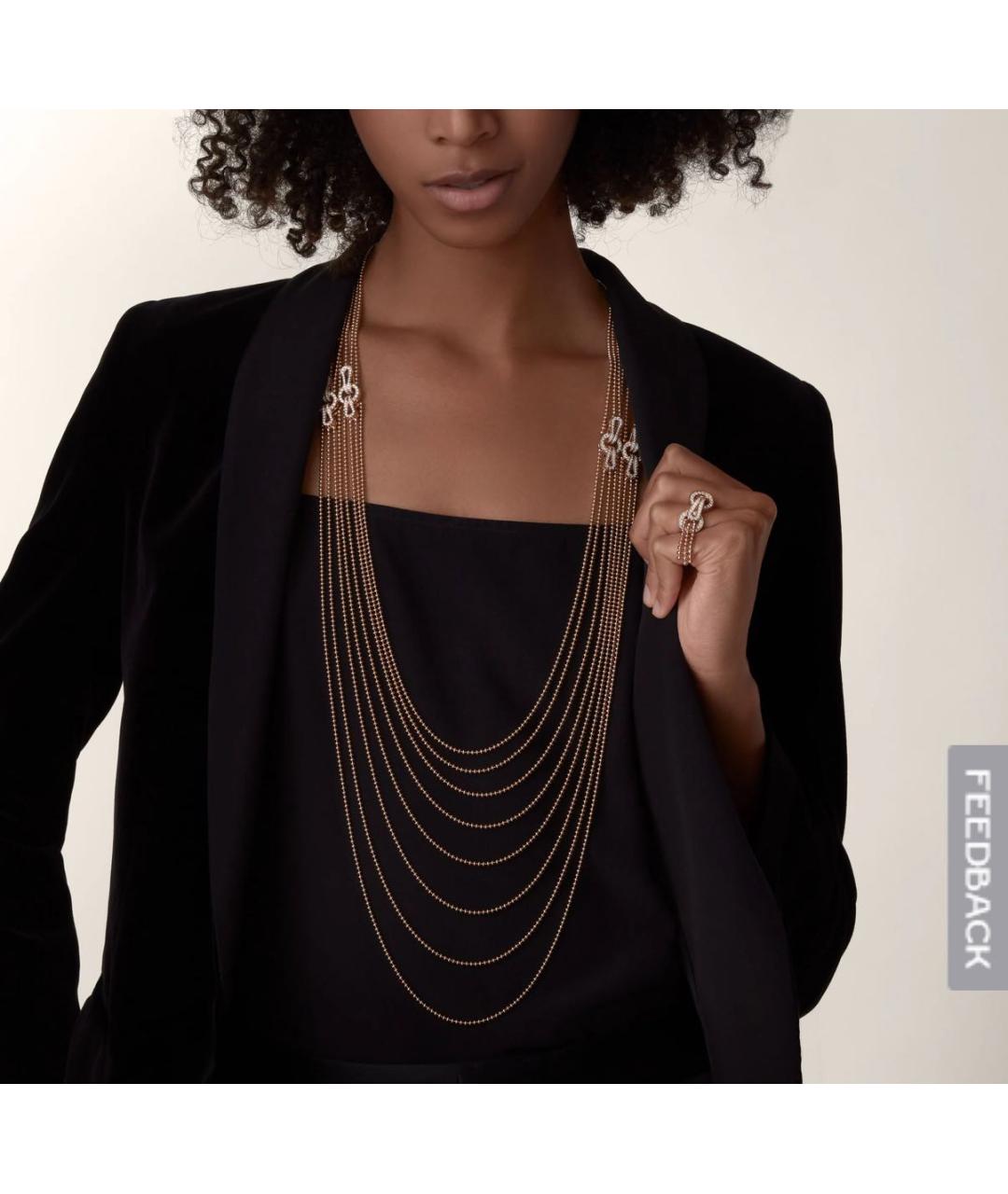 CARTIER Колье из розового золота, фото 4