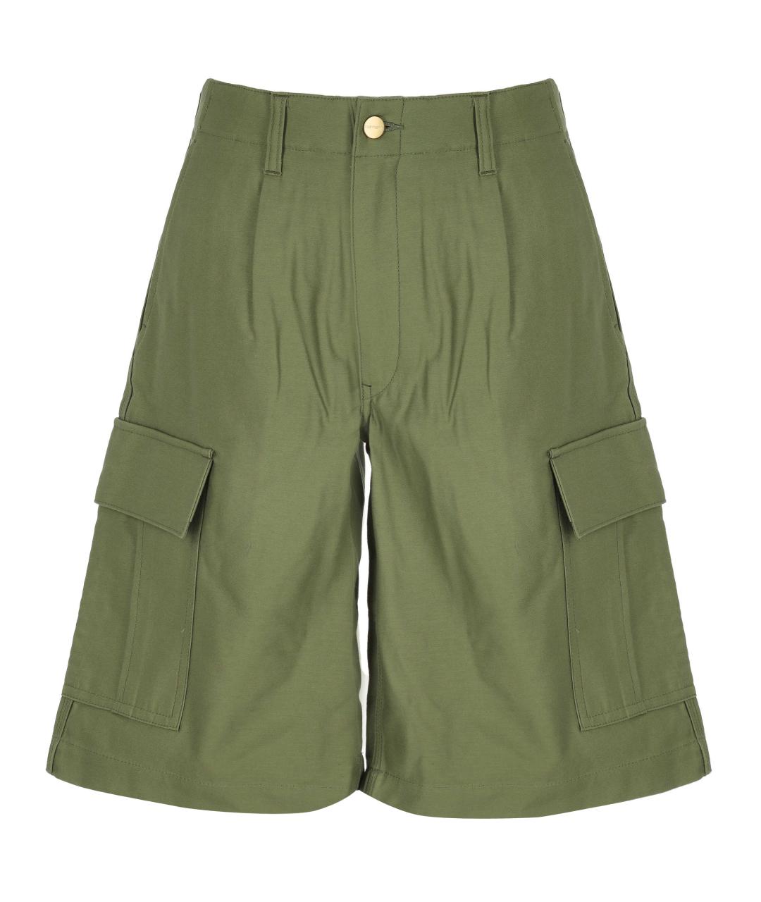 JUNYA WATANABE Зеленые шорты, фото 1