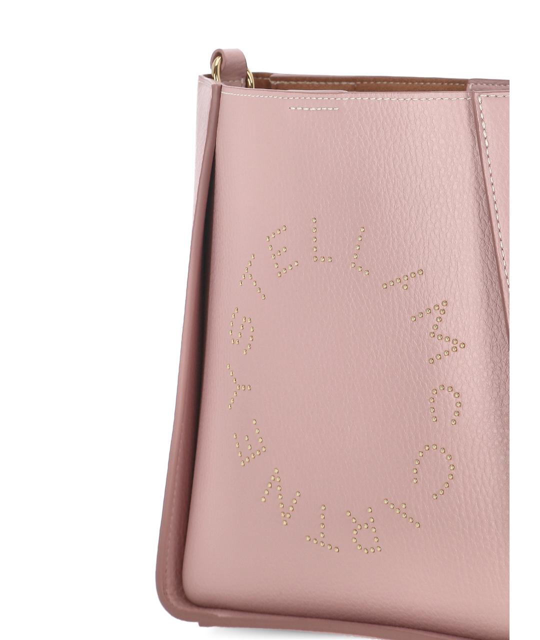STELLA MCCARTNEY Розовая сумка через плечо из искусственной кожи, фото 4