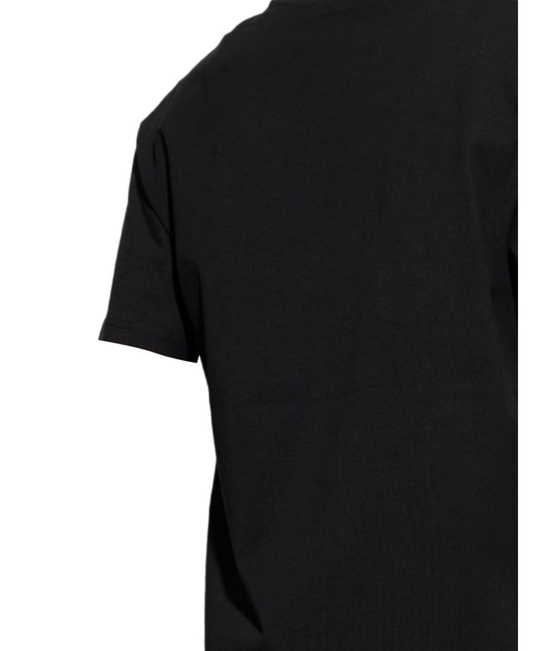 GIVENCHY Черная хлопковая футболка, фото 3