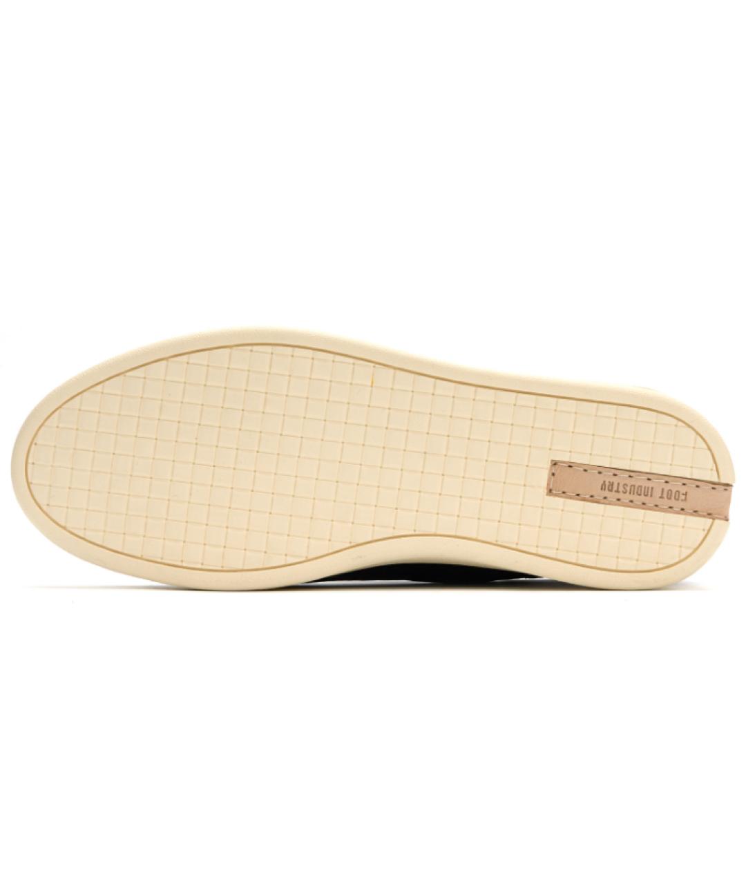 FOOT INDUSTRY Черные кожаные кеды, фото 6