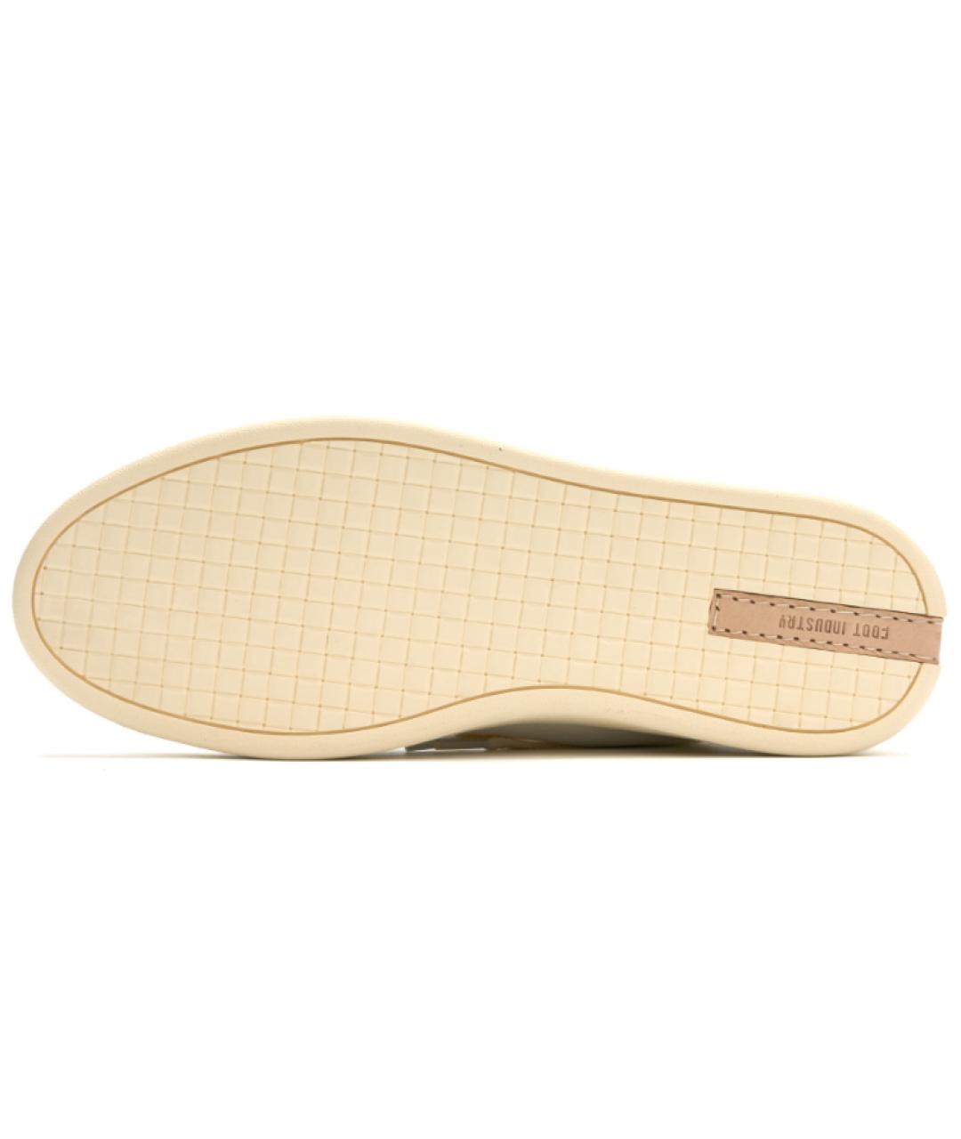 FOOT INDUSTRY Белые кожаные кеды, фото 5