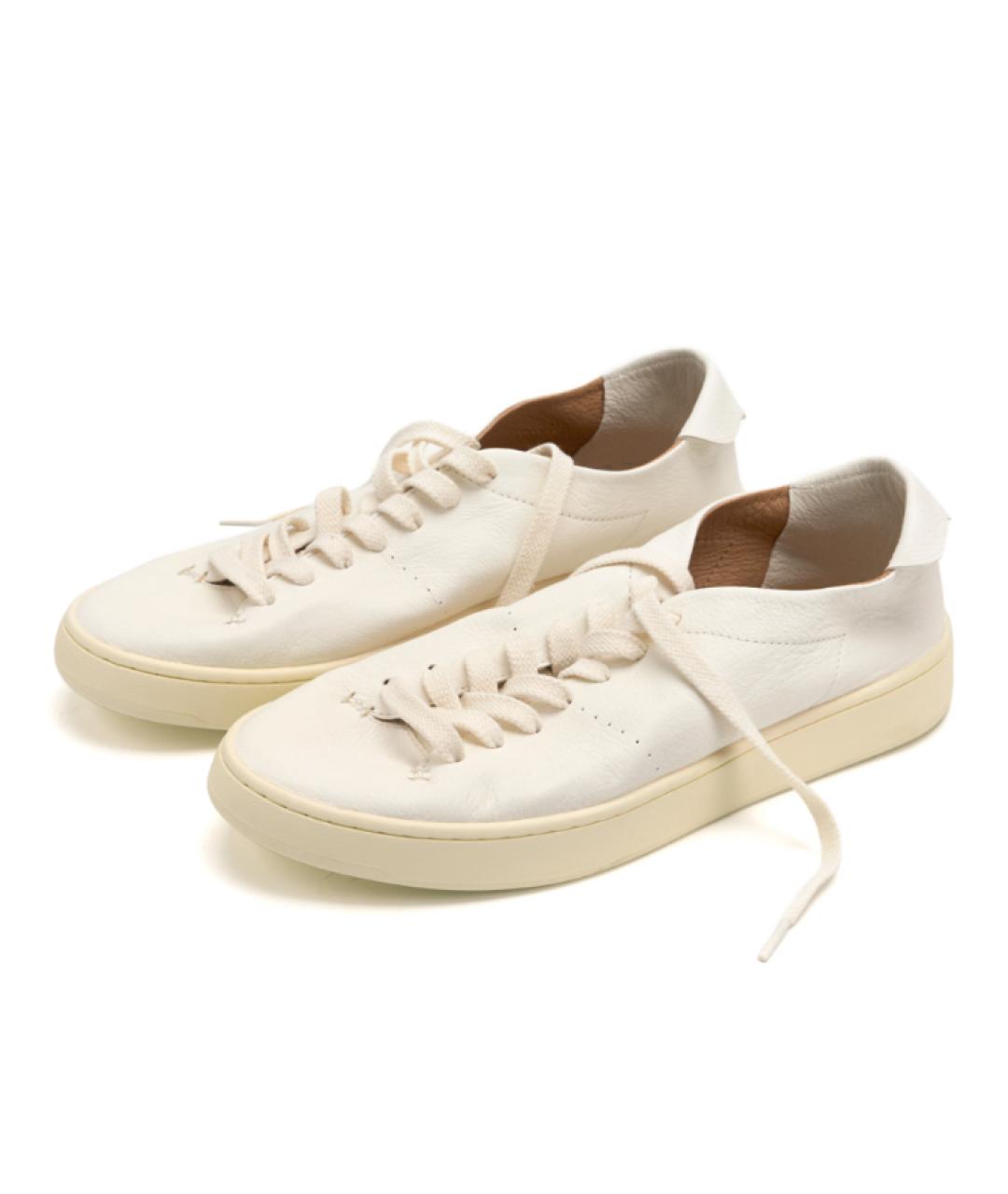 FOOT INDUSTRY Белые кожаные кеды, фото 3