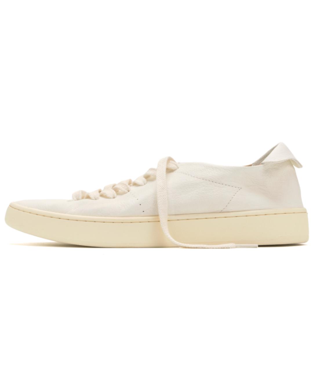 FOOT INDUSTRY Белые кожаные кеды, фото 2