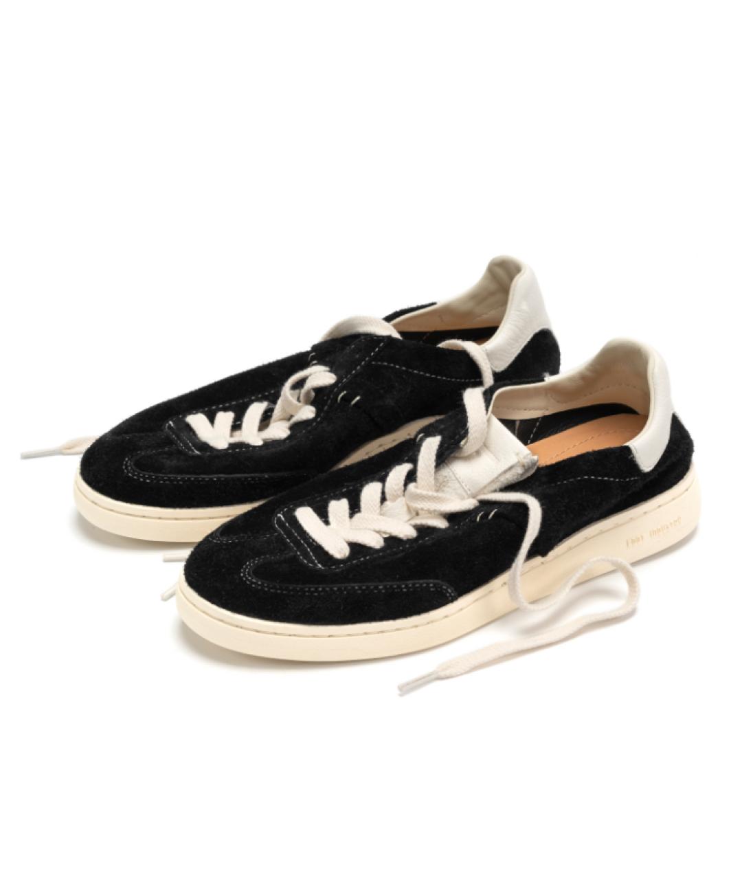 FOOT INDUSTRY Черные замшевые кеды, фото 3