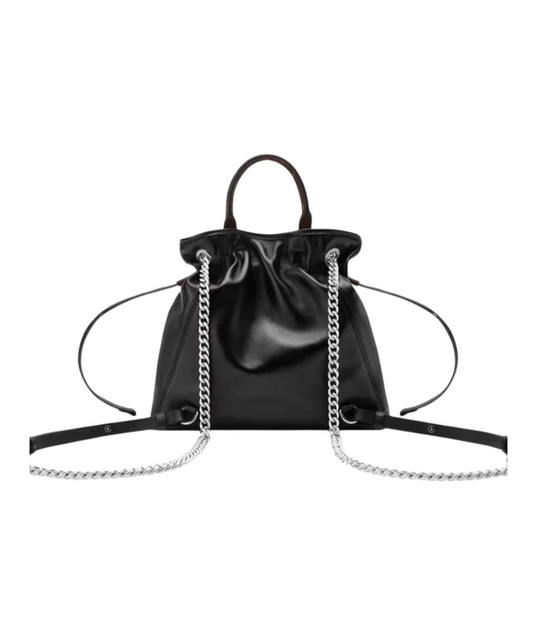 LOUIS VUITTON Черный кожаный рюкзак, фото 1