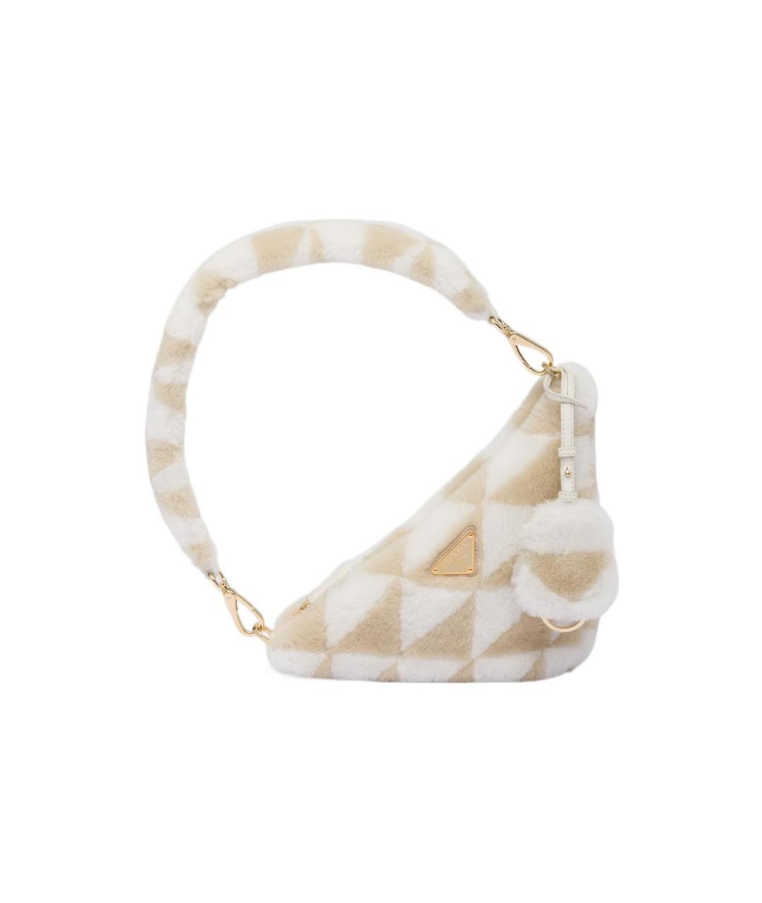 PRADA Бежевая сумка через плечо, фото 1