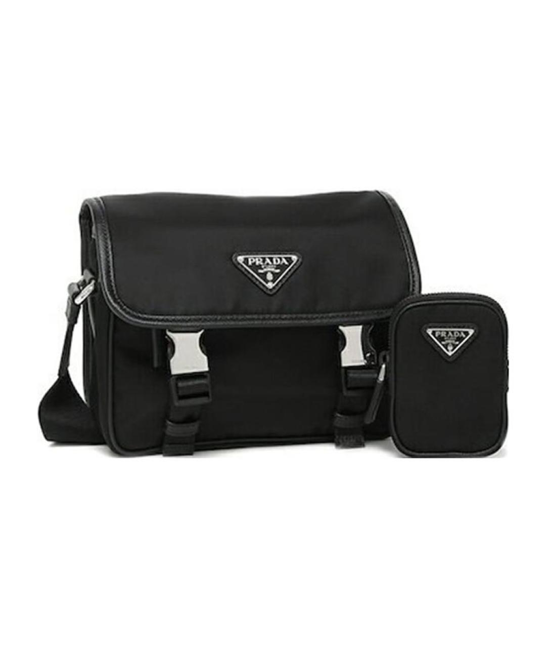 PRADA Черная сумка на плечо, фото 2