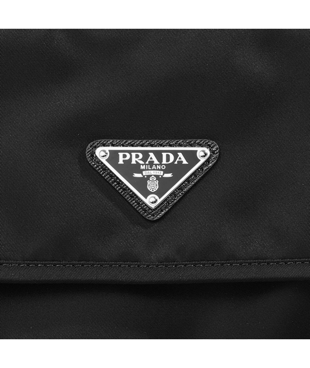 PRADA Черная сумка через плечо, фото 5
