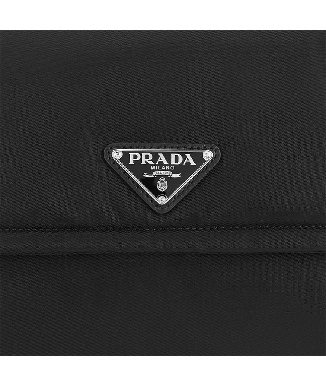 PRADA Черная сумка через плечо, фото 5