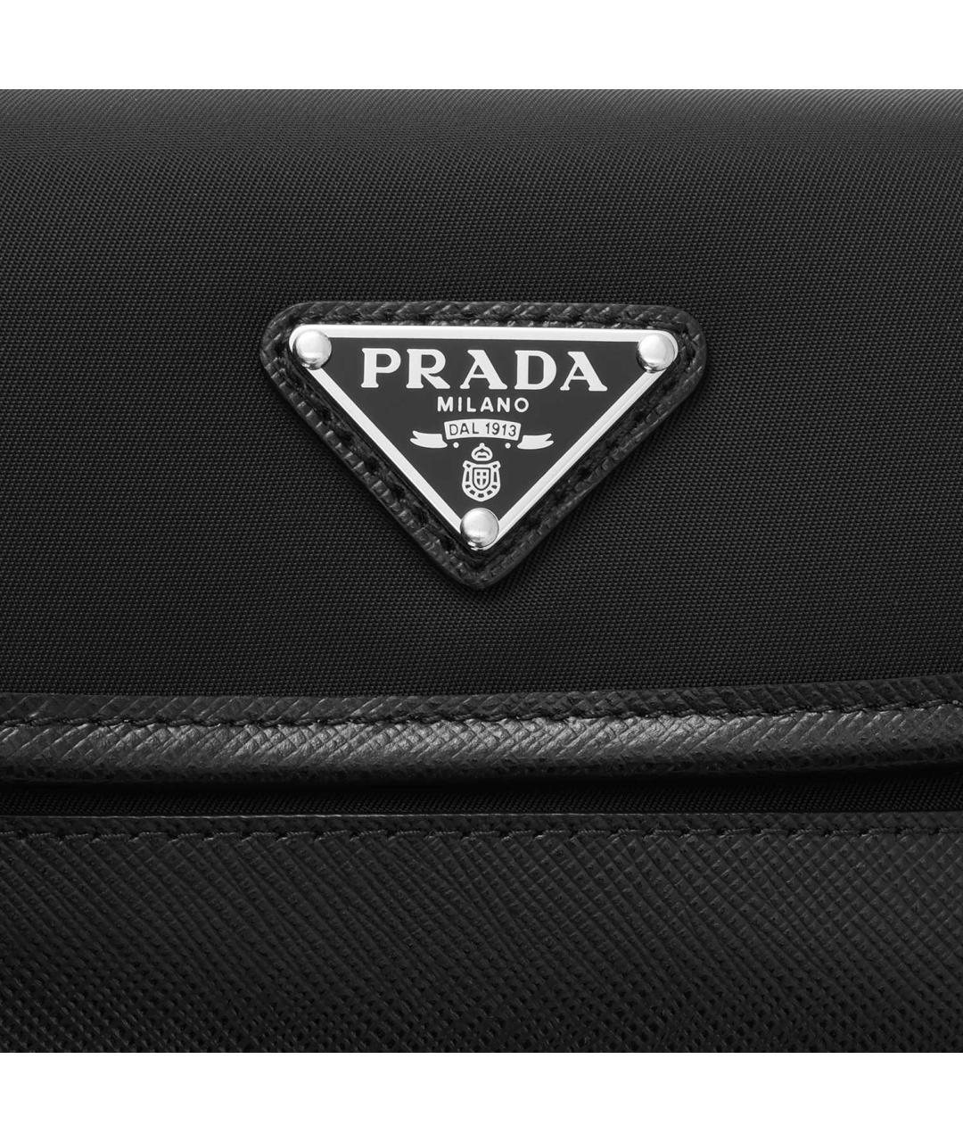 PRADA Черная сумка на плечо, фото 8